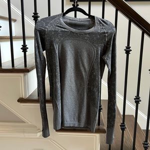 Lululemon Grey Athletic Top